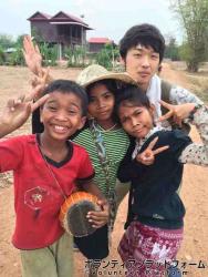 村の可愛すぎるこどもたち3 ぼらぷらカンボジア　スタディツアー × ボランティア