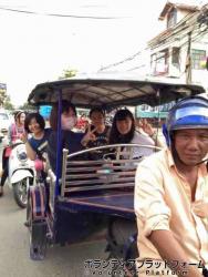 トゥクトゥク乗車体験 ぼらぷらカンボジア スタディツアー