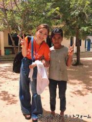 村の小学校 ぼらぷらカンボジア スタディツアー