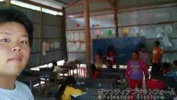 授業後の教室の風景！ ぼらぷらカンボジア 教育ボランティア
