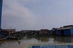 トンレサップ湖：水上村 ぼらぷらカンボジア　青年海外協力隊スタディツアー
