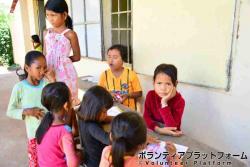 休み時間の遊び ぼらぷらカンボジア 教育ボランティア