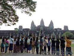しっかり観光も ぼらぷらカンボジア スタディツアー