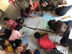 みんなで描く地球 ぼらぷらカンボジア 教育ボランティア