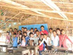 4Aクラスのみんな ぼらぷらカンボジア 教育ボランティア