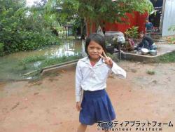 ちょび！制服可愛い ぼらぷらカンボジア 教育ボランティア