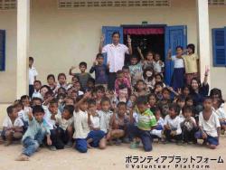 低学年クラス　2011年 ぼらぷらカンボジア 教育ボランティア