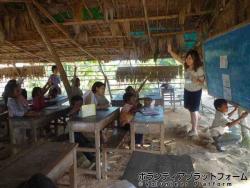 子供たちの「わたしー！」という声が懐かしいです ぼらぷらカンボジア 教育ボランティア