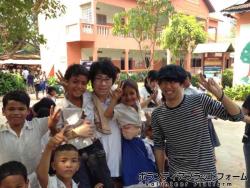 小学校の児童たち ぼらぷらカンボジア スタディツアー