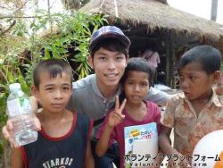 ノリア孤児院の子供たち。力強く生きています。 ぼらぷらカンボジア　青年海外協力隊スタディツアー