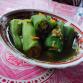 ホストマザーの料理はどれも野菜がたっぷりで栄養満点！この「にがうりの肉詰め」は特に美味しいカンボジアの家庭料理！