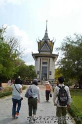 ポルポト政権の傷跡 ぼらぷらカンボジア　青年海外協力隊スタディツアー