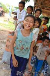 ティアン最高の笑顔 ぼらぷらカンボジア 教育ボランティア