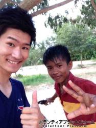 サッカーで仲良くなったよ ぼらぷらカンボジア 教育ボランティア