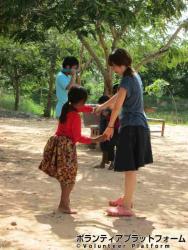 遊びの基本に国境は無い！ ぼらぷらカンボジア 教育ボランティア
