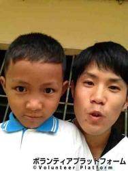 一番仲良くなれたトゥーン ぼらぷらカンボジア 教育ボランティア