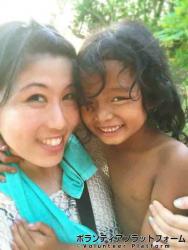 ソムナンと私は相思相愛！ ぼらぷらカンボジア 教育ボランティア