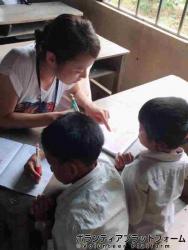 2年生クラス ぼらぷらカンボジア 教育ボランティア