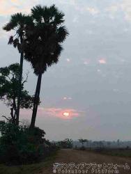 現地で見た朝日の色が最高にきれいでした！ ぼらぷらカンボジア 教育ボランティア