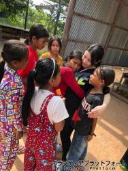 最後のお別れ泣 ぼらぷらカンボジア 教育ボランティア
