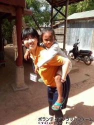 たくさん遊んだセイハー！ ぼらぷらカンボジア 教育ボランティア