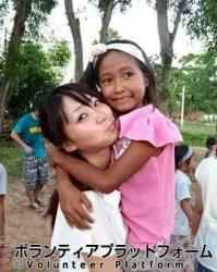 孤児院の子供。人懐こくてかわいい。 ぼらぷらカンボジア スタディツアー