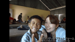 笑顔可愛いすぎます。 ぼらぷらカンボジア 教育ボランティア