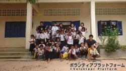 最終日１年生 ぼらぷらカンボジア 教育ボランティア