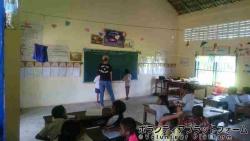 1年生の授業風景！ ぼらぷらカンボジア 教育ボランティア