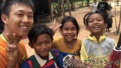 Lovely students ぼらぷらカンボジア 教育ボランティア