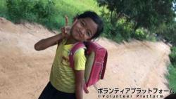 この笑顔(//∇//) ぼらぷらカンボジア 教育ボランティア