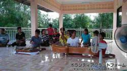 孤児院での歓迎 ぼらぷらカンボジア スタディツアー