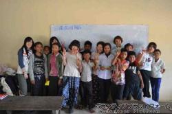 クラスの生徒たちが大好きです ぼらぷらカンボジア 教育ボランティア