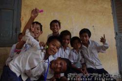 ＪＯＣＶ：MITTAPHEAP小学校2 ぼらぷらカンボジア　青年海外協力隊スタディツアー