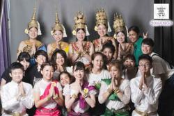 アプサラ伝統衣装体験 ぼらぷらカンボジア スタディツアー