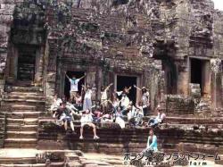 観光地を巡って… ぼらぷらカンボジア 教育ボランティア