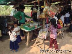 学校の売店 ぼらぷらカンボジア 教育ボランティア