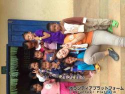 小学校で！ ぼらぷらカンボジア 教育ボランティア