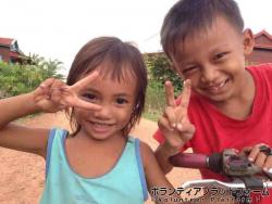 最高の笑顔 ぼらぷらカンボジア 教育ボランティア