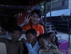 ホストファミリーの子どもたち。 ぼらぷらカンボジア 教育ボランティア