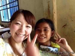 受け持ちクラスのアイドル ぼらぷらカンボジア 教育ボランティア