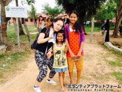 孤児院にて ぼらぷらカンボジア スタディツアー