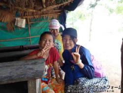 教室で ぼらぷらカンボジア 教育ボランティア