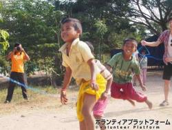 孤児院の子供達は元気！ ぼらぷらカンボジア スタディツアー