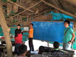 授業風景３ ぼらぷらカンボジア 教育ボランティア