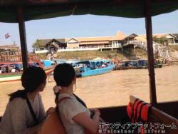 トンレサップ湖の水上生活視察 ぼらぷらカンボジア スタディツアー