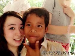 孤児院の子供 ぼらぷらカンボジア スタディツアー