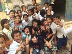 いぇーーーい‼︎ ぼらぷらカンボジア 教育ボランティア