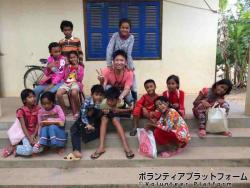 いつも賑やかな五年生 ぼらぷらカンボジア 教育ボランティア