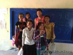 7年生達。 ぼらぷらカンボジア 教育ボランティア